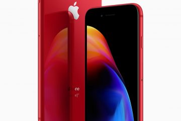 Apple launches iPhone 8 and 8 Plus (PRODUCT) RED